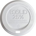 Eco-Products Lid, Recycled Hot Cup, Wh 1000PK ECOEPHL16WR